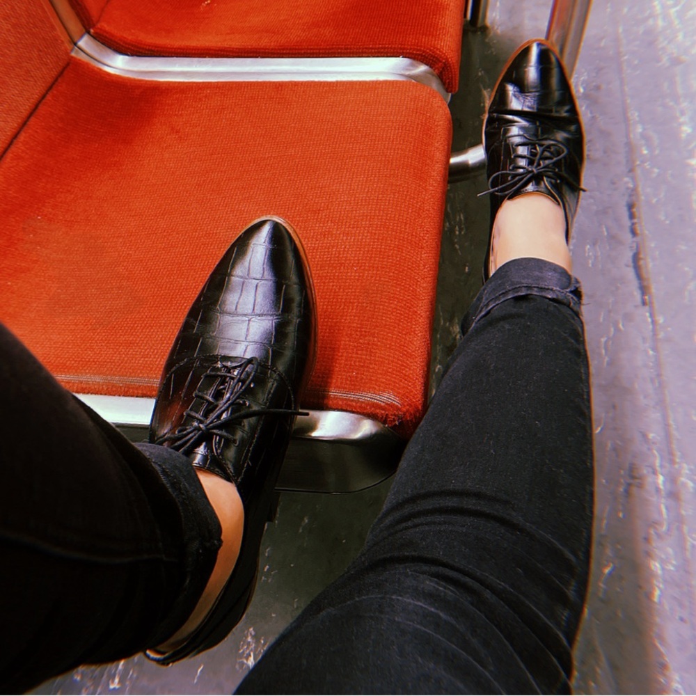 COLE HAAN classic leather oxford shoe